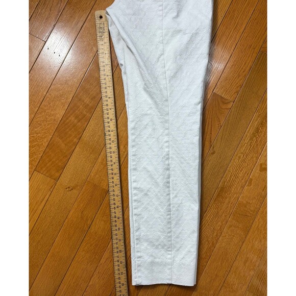 Lilly Pulitzer Kelly Textured Ankle Length Skinny Pants 0 - Picture 8 of 8